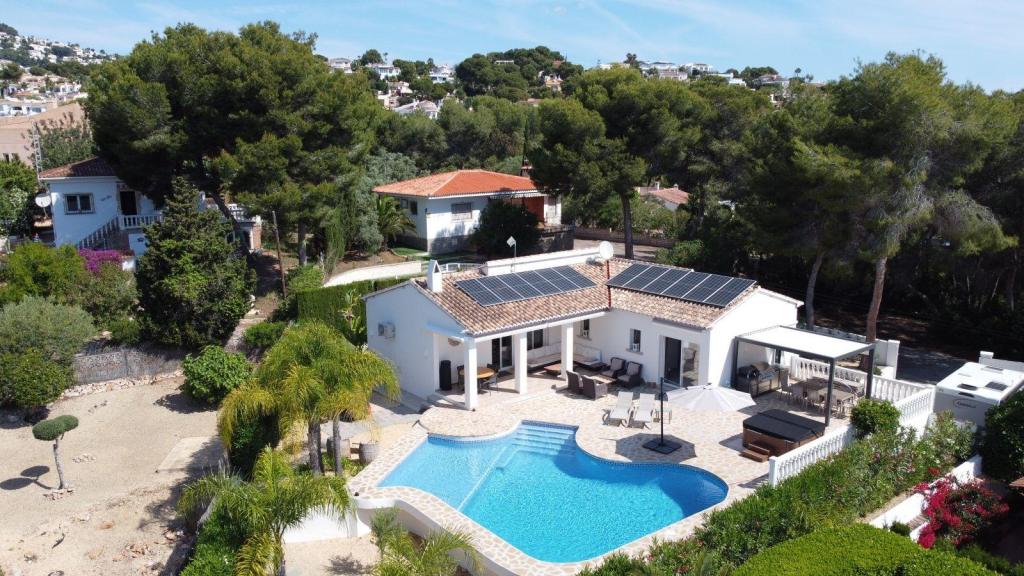 3 bed villa in Moraira