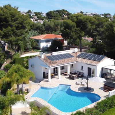 3 bed villa in Moraira