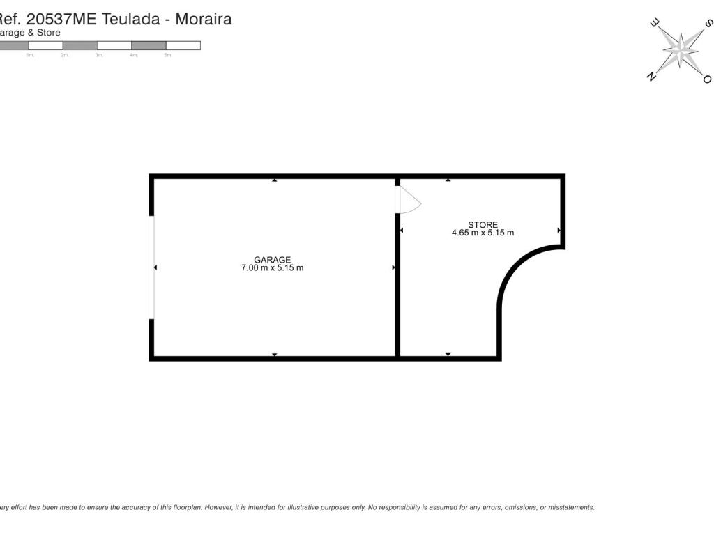 3 bed villa in Moraira