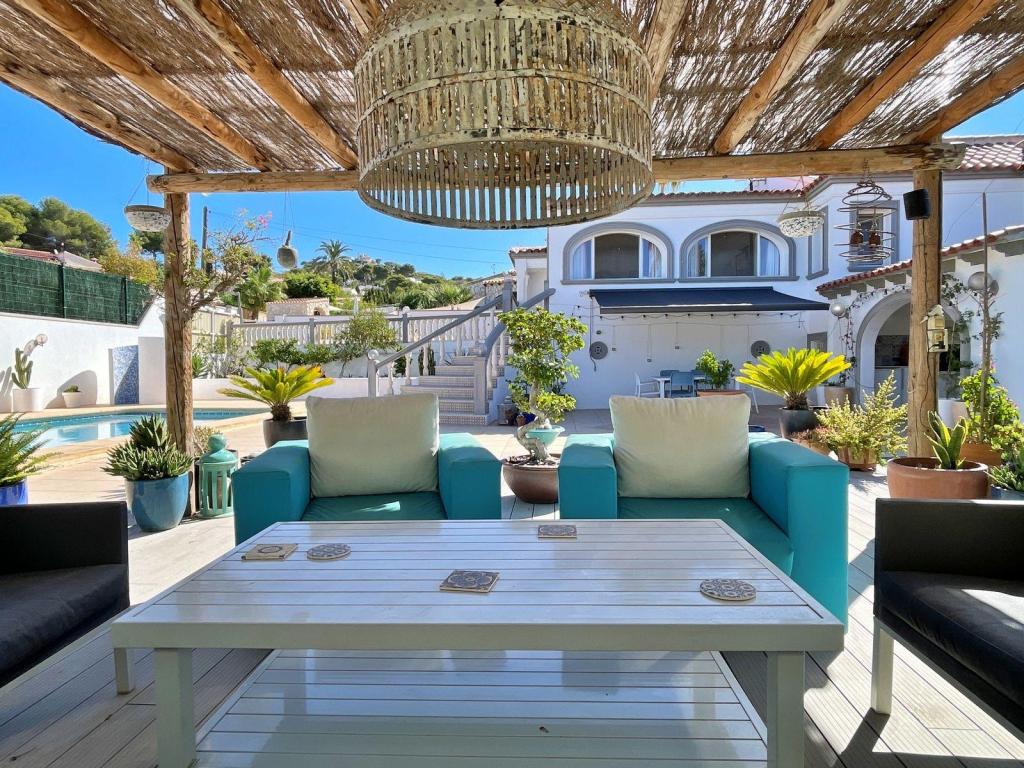 5 bed villa in Moraira