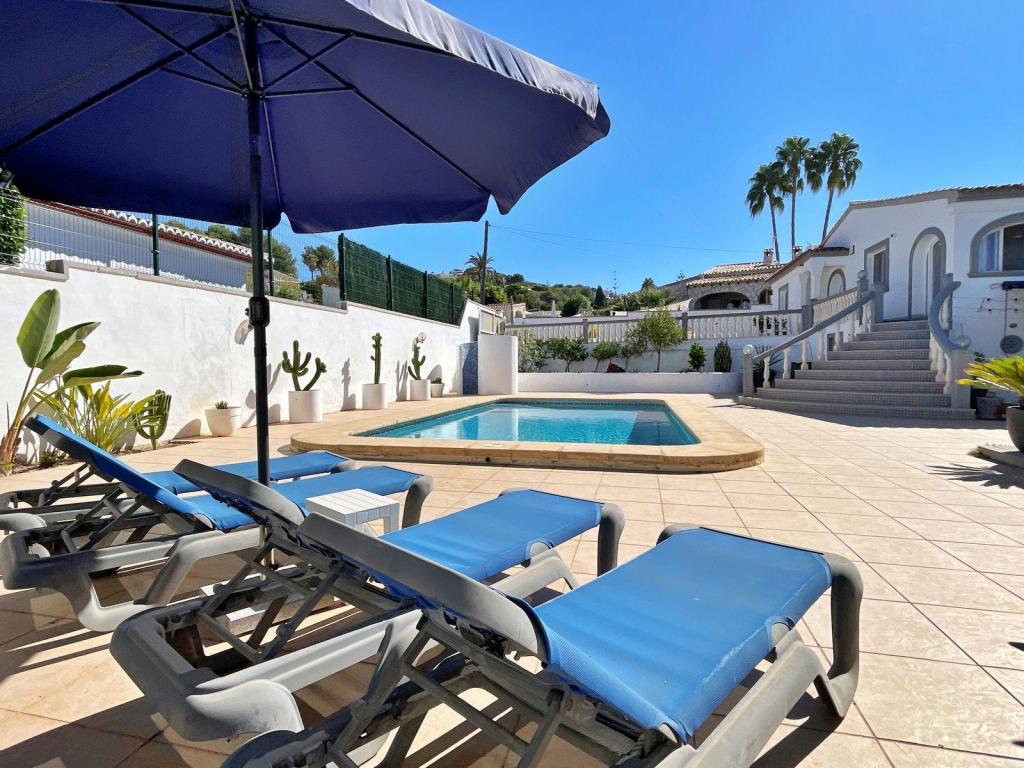 5 bed villa in Moraira