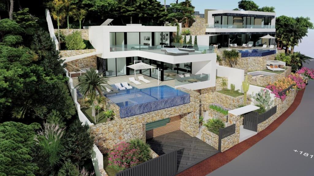 4 bed villa in Calpe