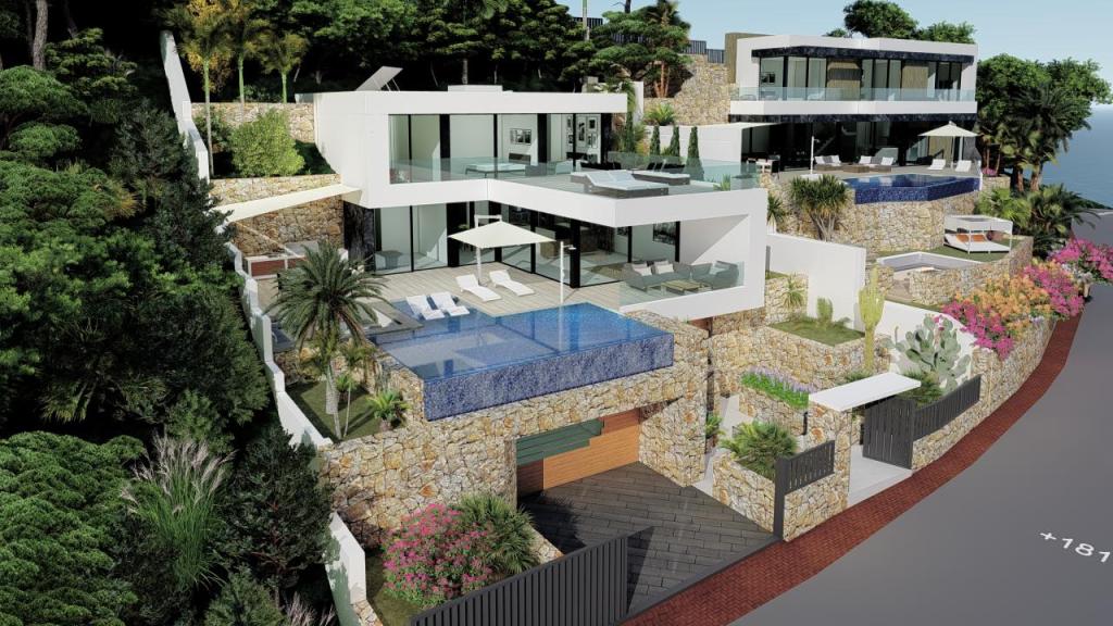 4 bed villa in Calpe