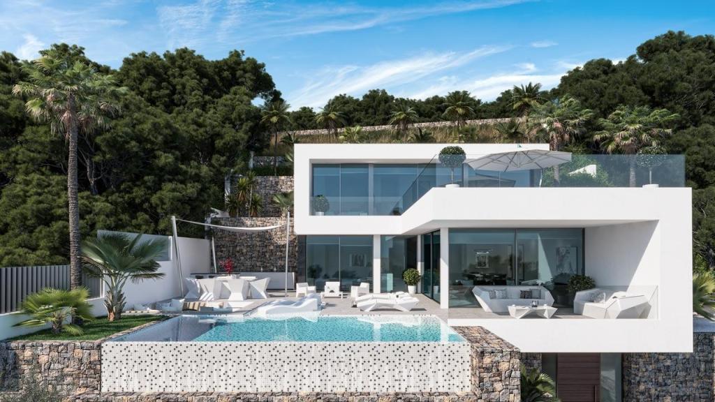 4 bed villa in Calpe
