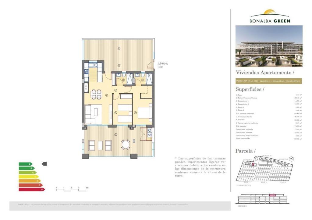 2 bed apartment in Mutxamel