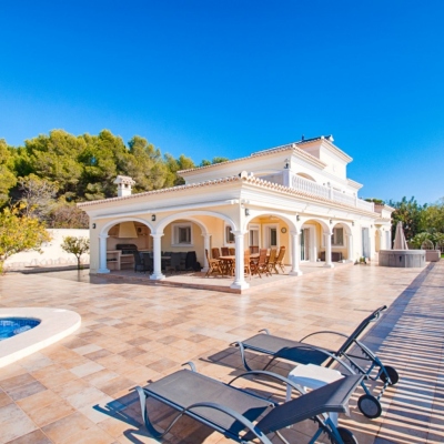 5 bed villa in Moraira