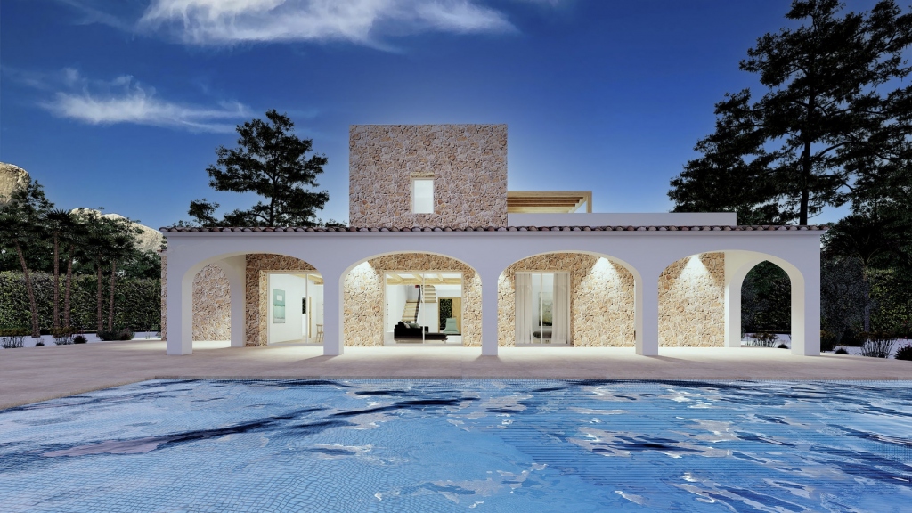 3 bed finca in Benissa