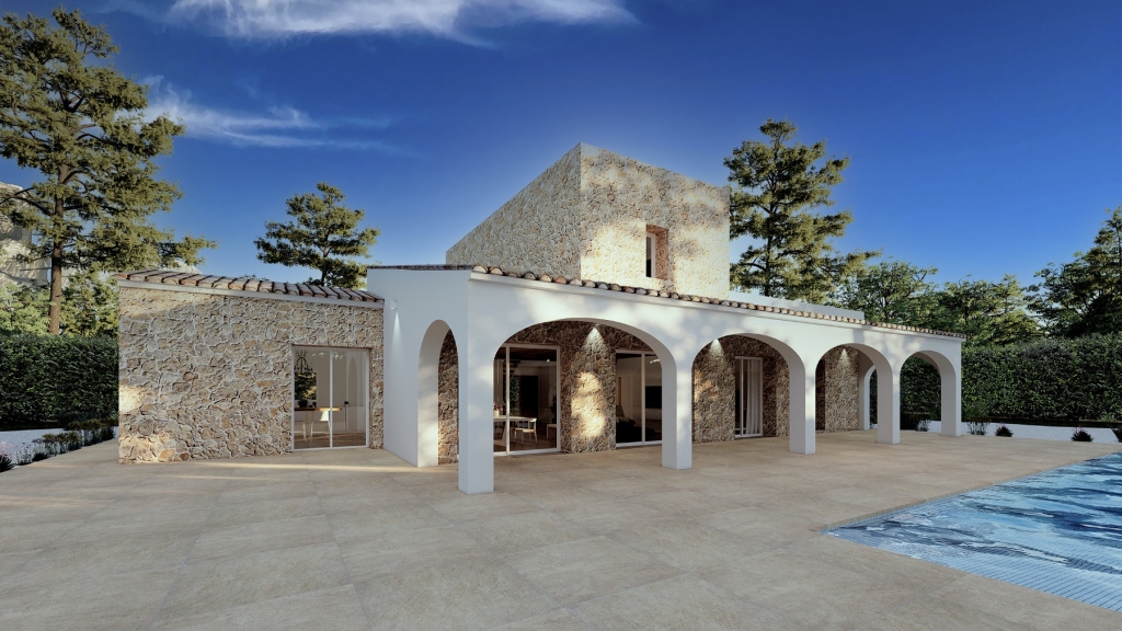 3 bed finca in Benissa