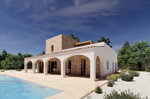3 bed finca in Benissa
