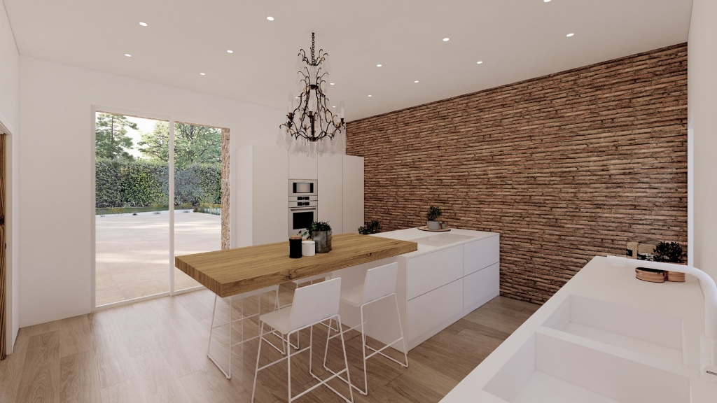 3 bed finca in Benissa