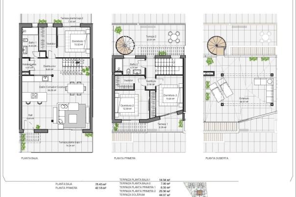 3 bed townhouse in Polop