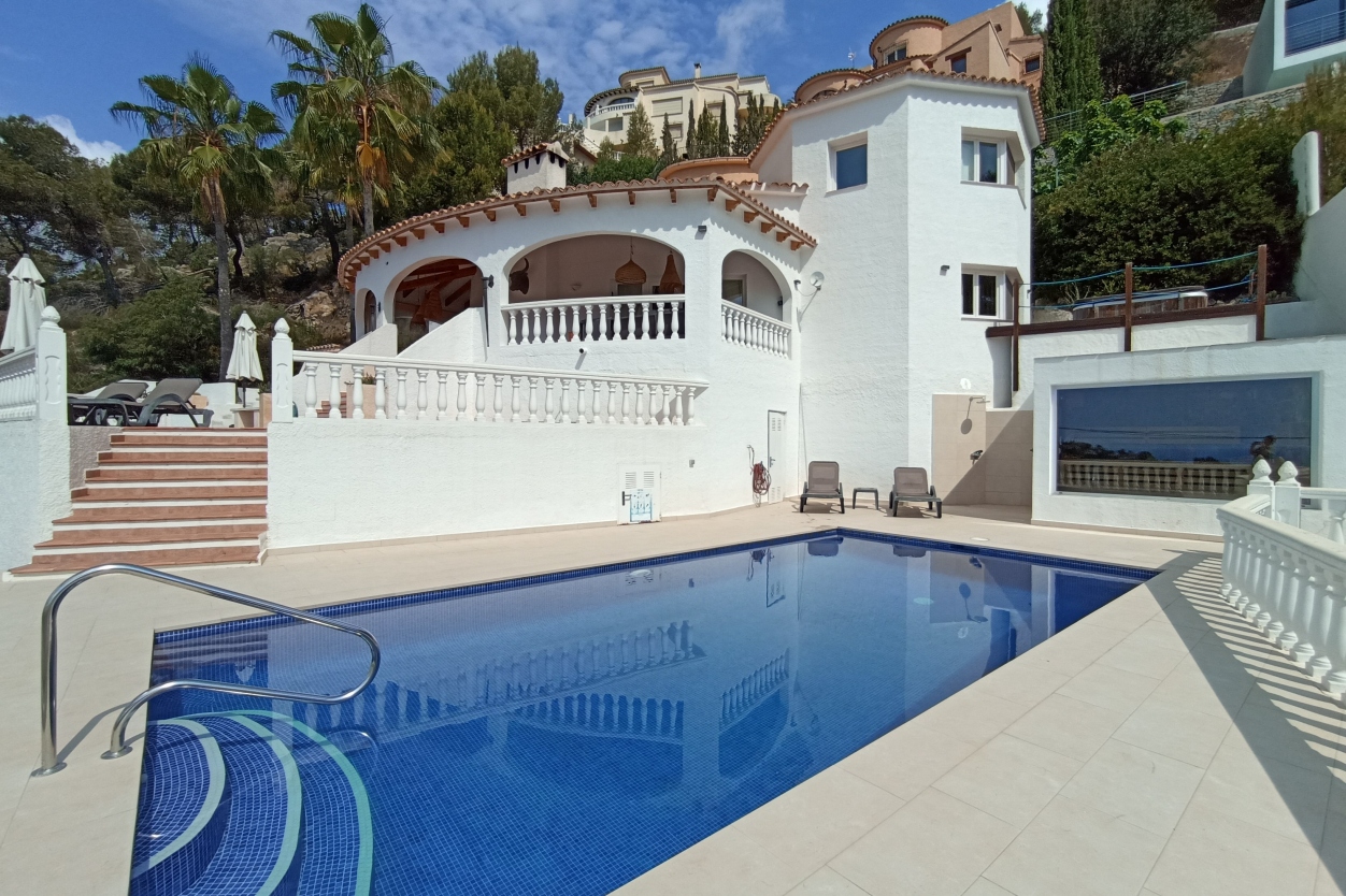 4 bed villa in Moraira