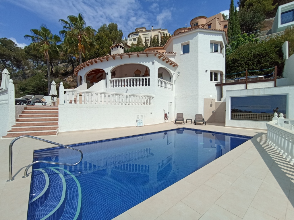 4 bed villa in Moraira