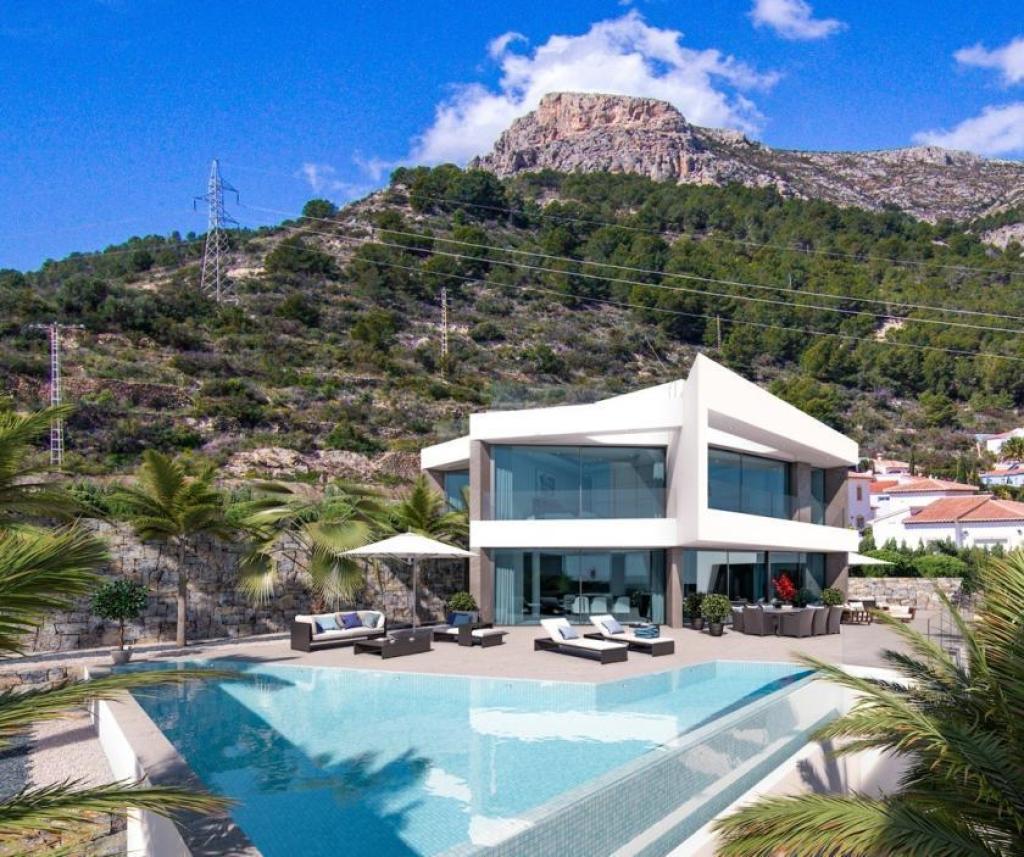 4 bed villa in Calpe