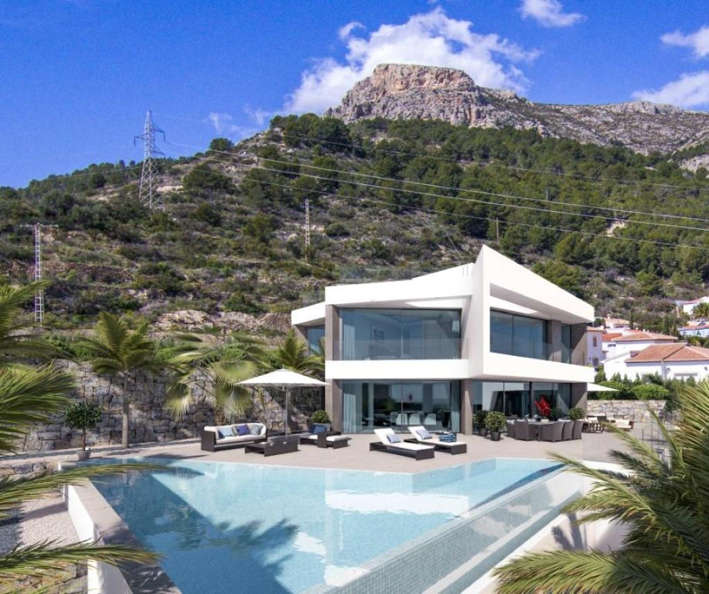 4 bed villa in Calpe