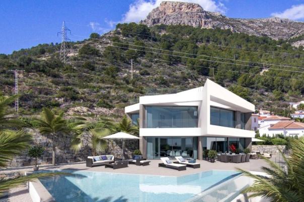 4 bed villa in Calpe