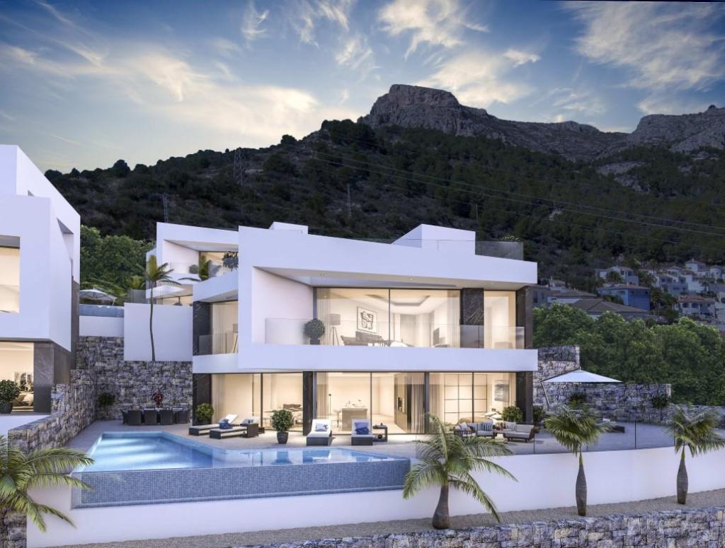 4 bed villa in Calpe