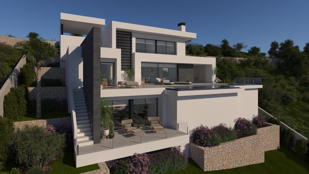 3 bed villas in Benitachell