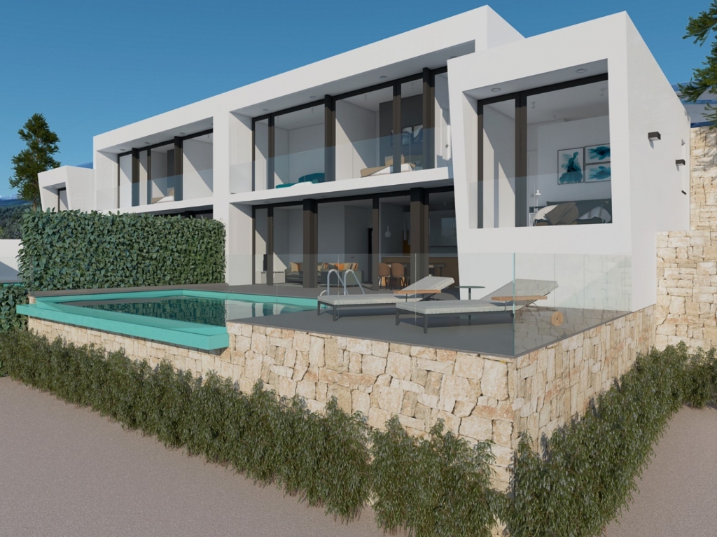 3 bed villa in Moraira