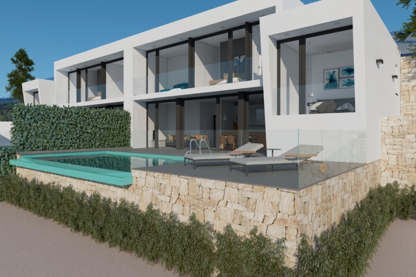 3 bed villa in Moraira