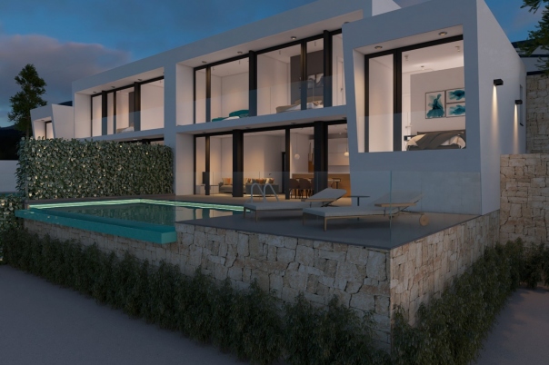 3 bed villa in Moraira