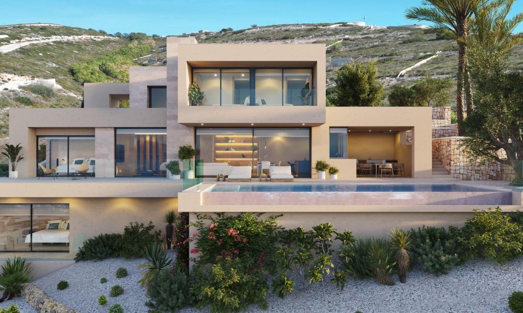 4 bed villas in Benitachell