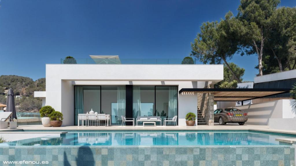 4 bed villas in Moraira