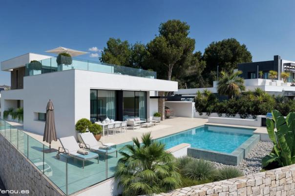 4 bed villas in Moraira