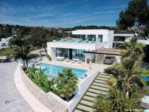 4 bed villas in Moraira
