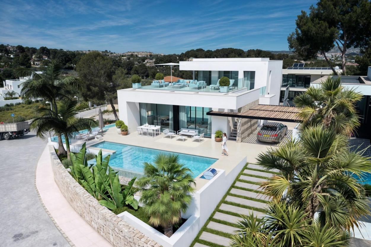 4 bed villas in Moraira