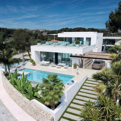 4 bed villas in Moraira