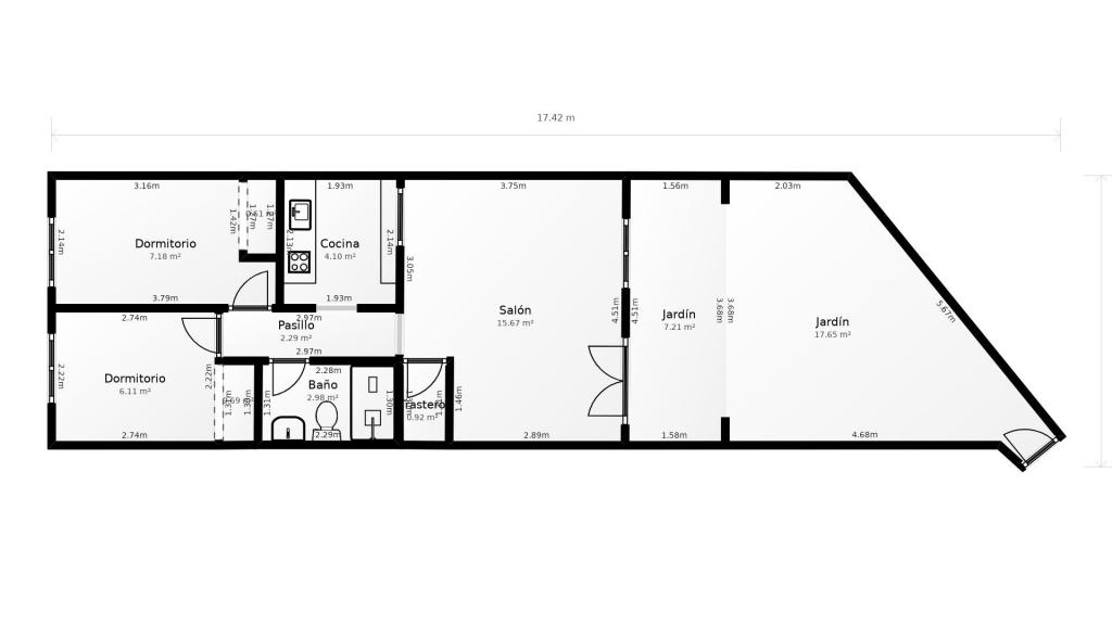 2 bed apartment in Llíber