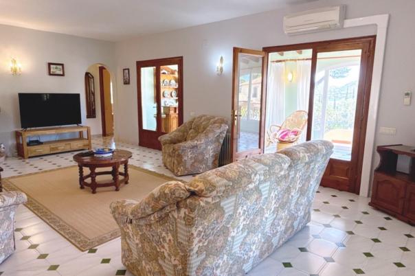 3 bed villa in Moraira