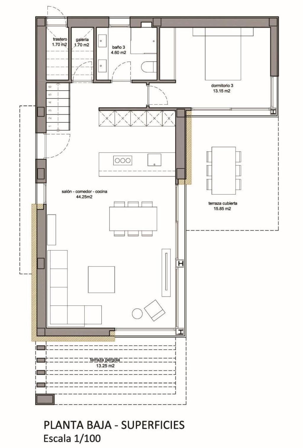 3 bed villa in Finestrat