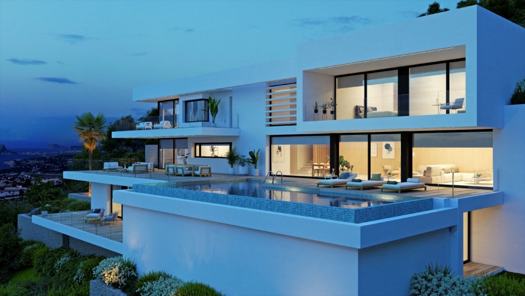 4 bed villa de lujo in Benitachell