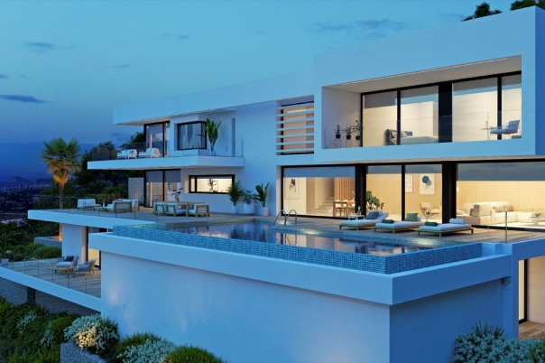 4 bed villa de lujo in Benitachell