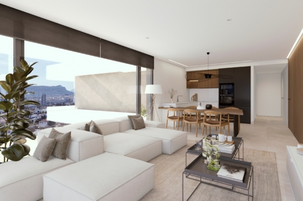 3 bed apartment in Calpe