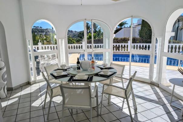 3 bed villa in Moraira