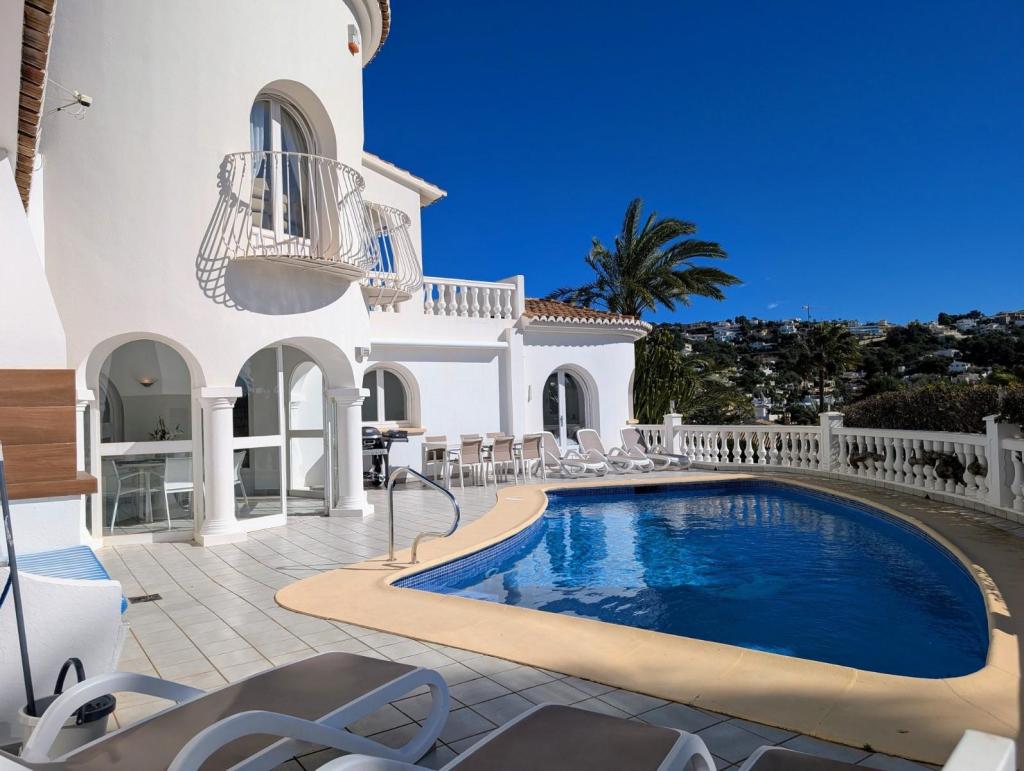 3 bed villa in Moraira