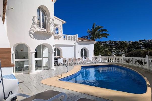 3 bed villa in Moraira