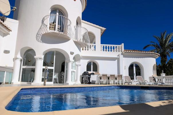 3 bed villa in Moraira