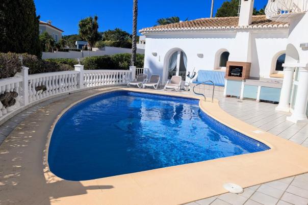 3 bed villa in Moraira