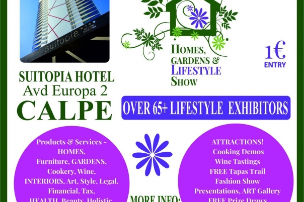 Homes, Gardens & Lifestyle Show in Calpe (May 2024)
