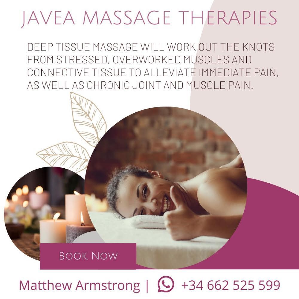 Javea Massage Therapies - Deep Tissue Massage