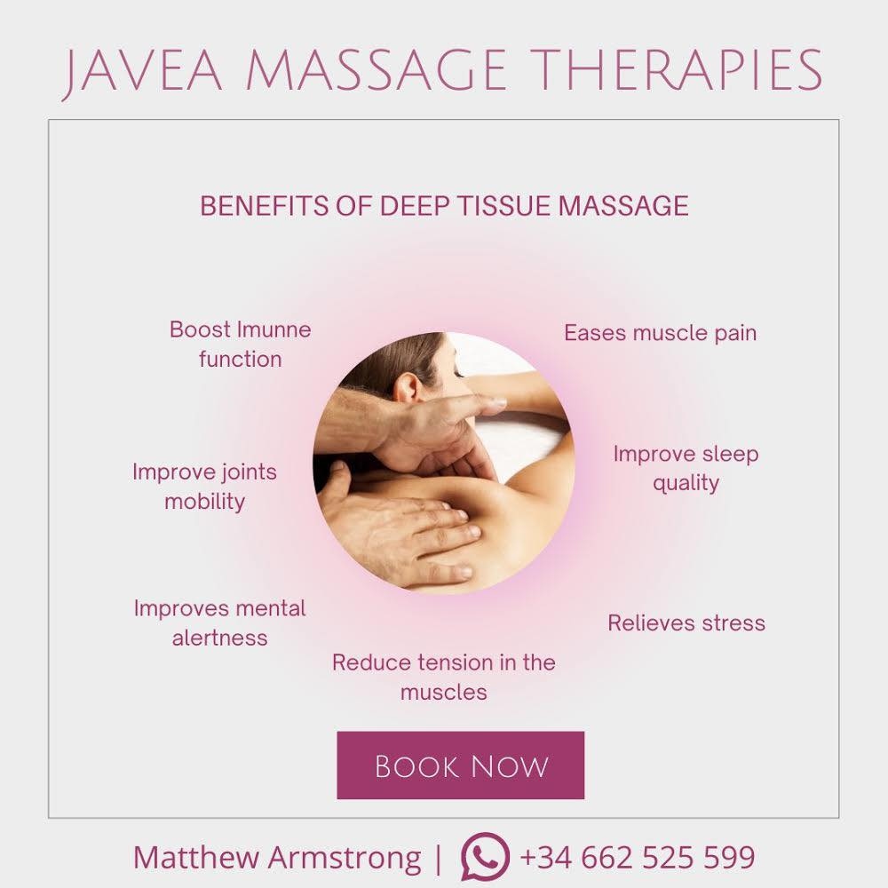 Javea Massage Therapies - Deep Tissue Massage