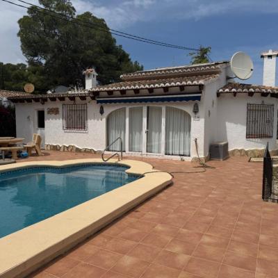 3 bed villa in Moraira
