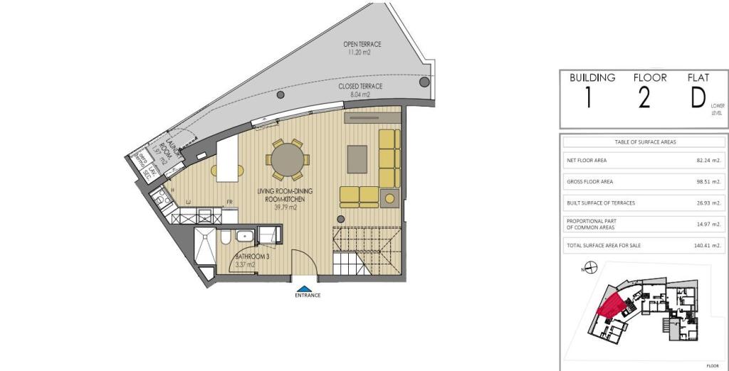 2 bed apartment in Jávea