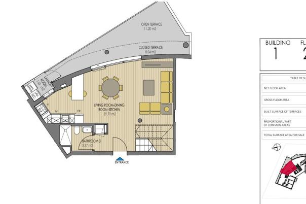 2 bed apartment in Jávea