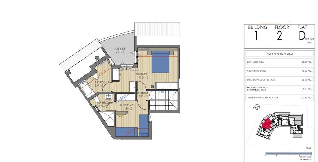 2 bed apartment in Jávea