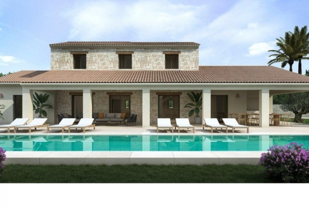 4 bed villa in Moraira